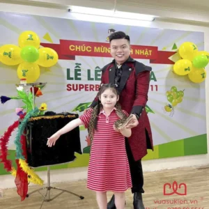 Xiếc trăn nghệ thuật đầy kịch tính
