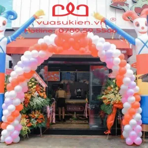 Cho thuê rối hơi khai trương