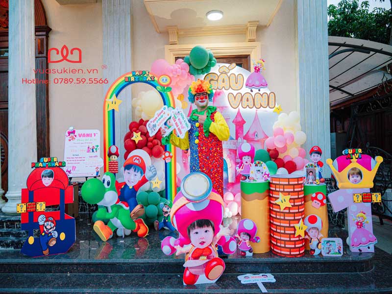 Trang trí tiệc thôi nôi - Tiệc sinh nhật cho bé