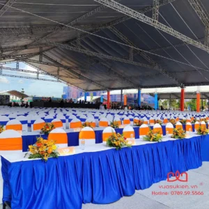 Cho thuê bàn ghế tổ chức Lễ Khành thành
