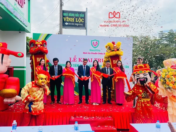Tổ chức khánh thành trọn gói tại Bình Dương