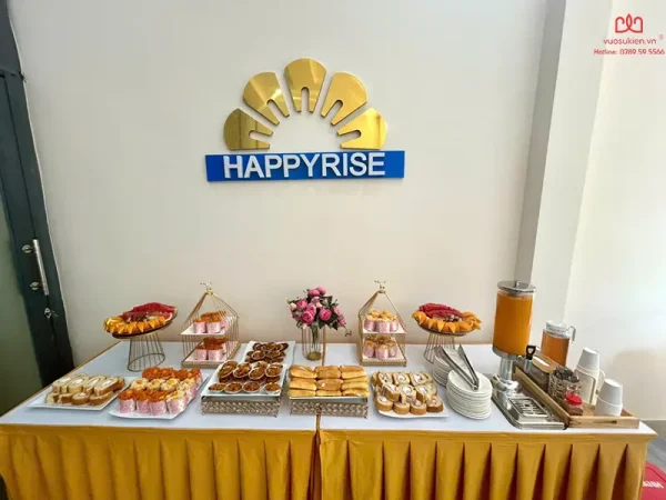Tiệc teabreak khai trương